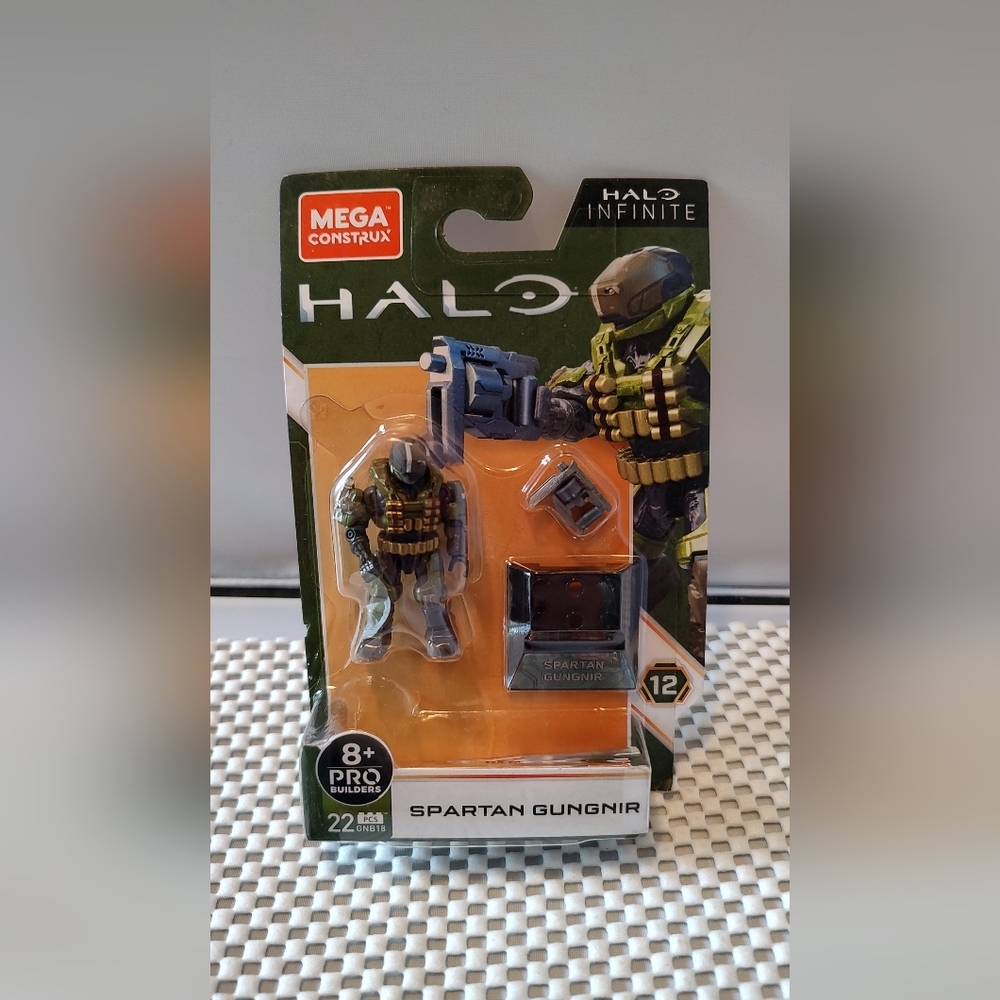 Mega Construx Spartan Gungnir Halo Infinite NWT